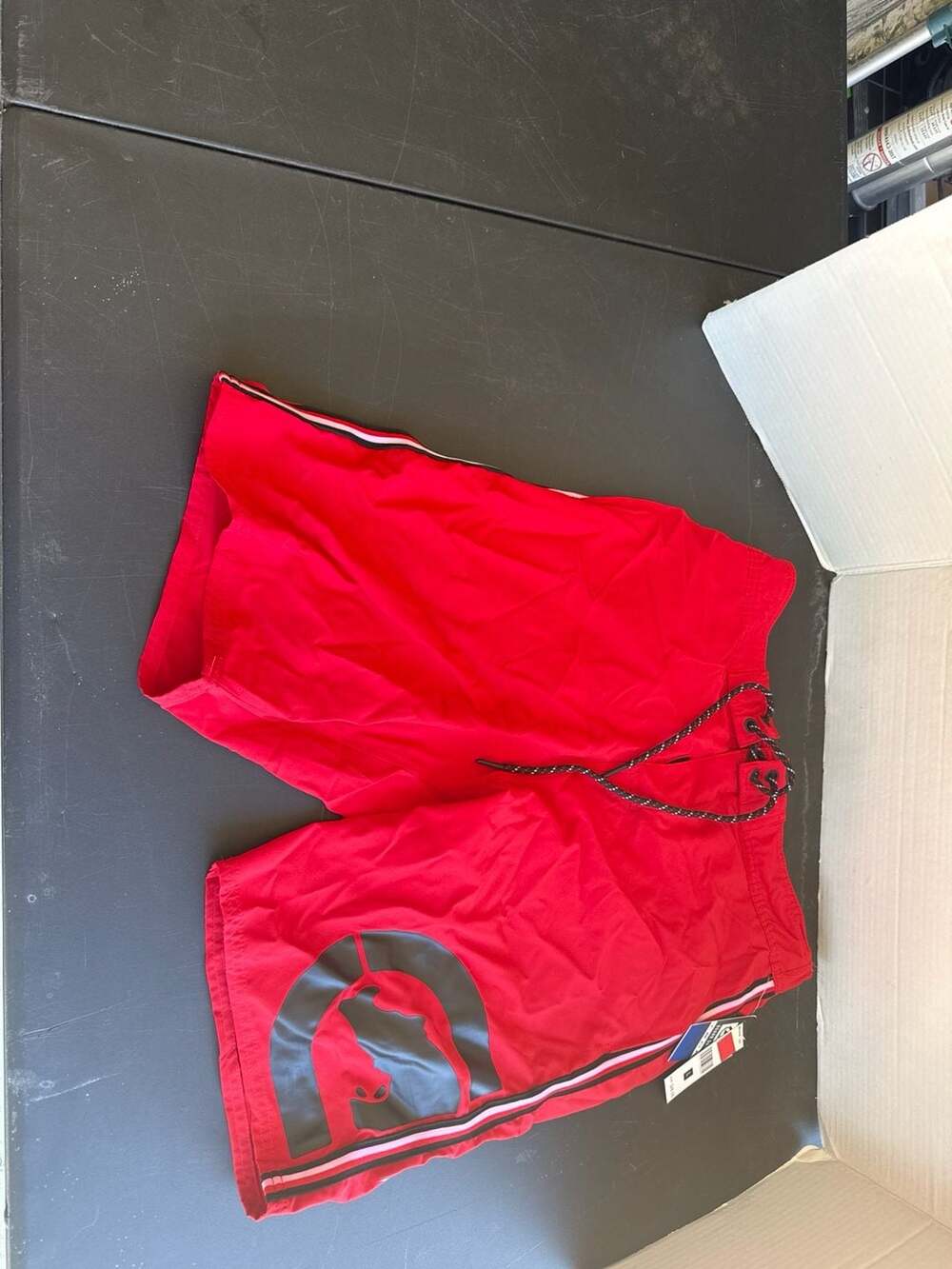 Ecko Unltd. Red Tech Board Shorts Size Large